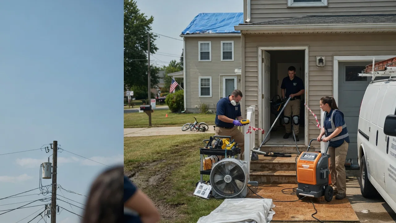 Water Damage Repair in Kennerdell, PA near me